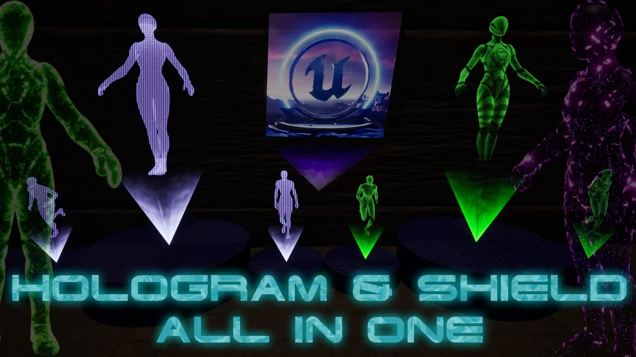 Hologram and Shield All In One