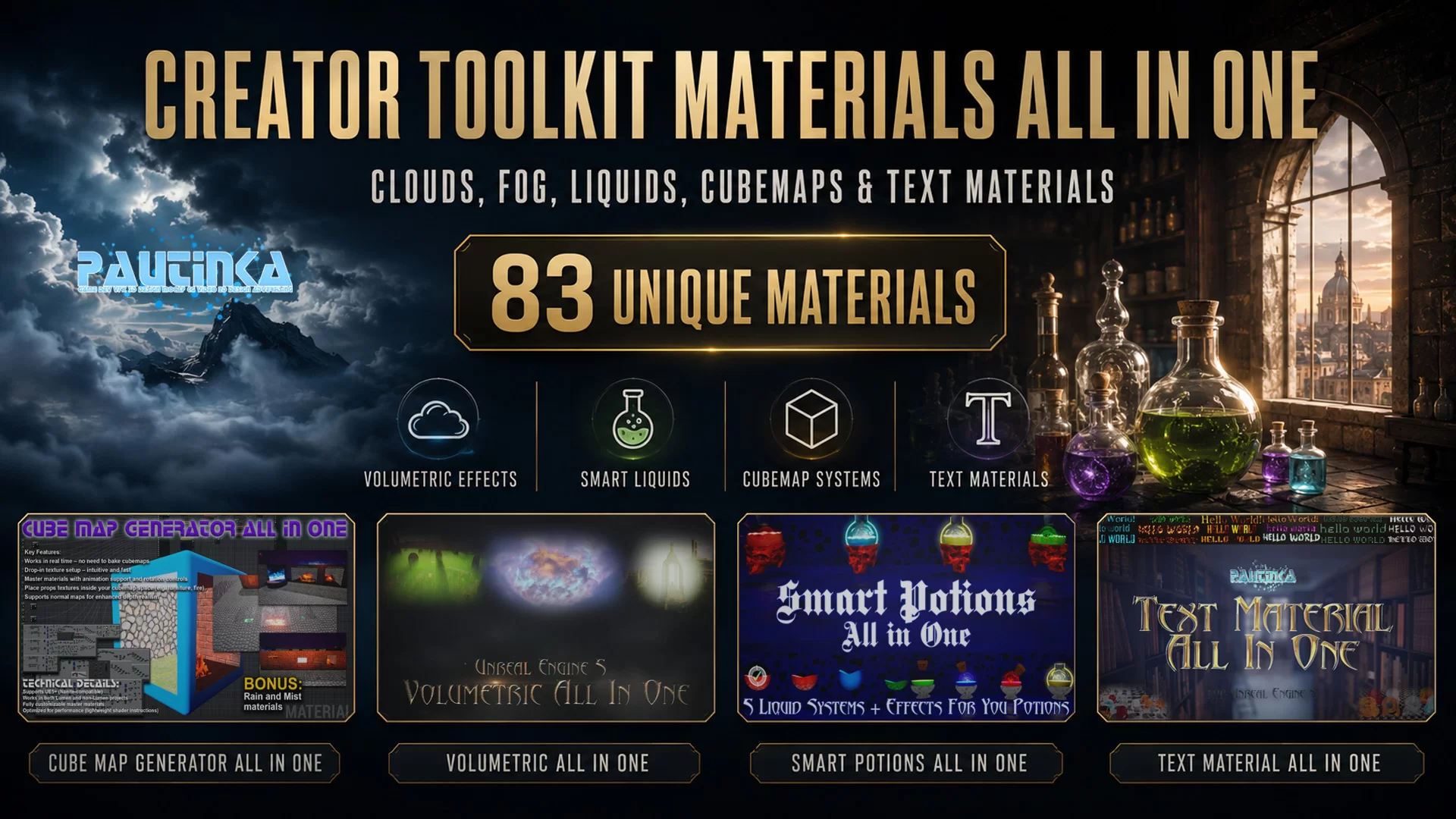 Creator Toolkit Materials All In One