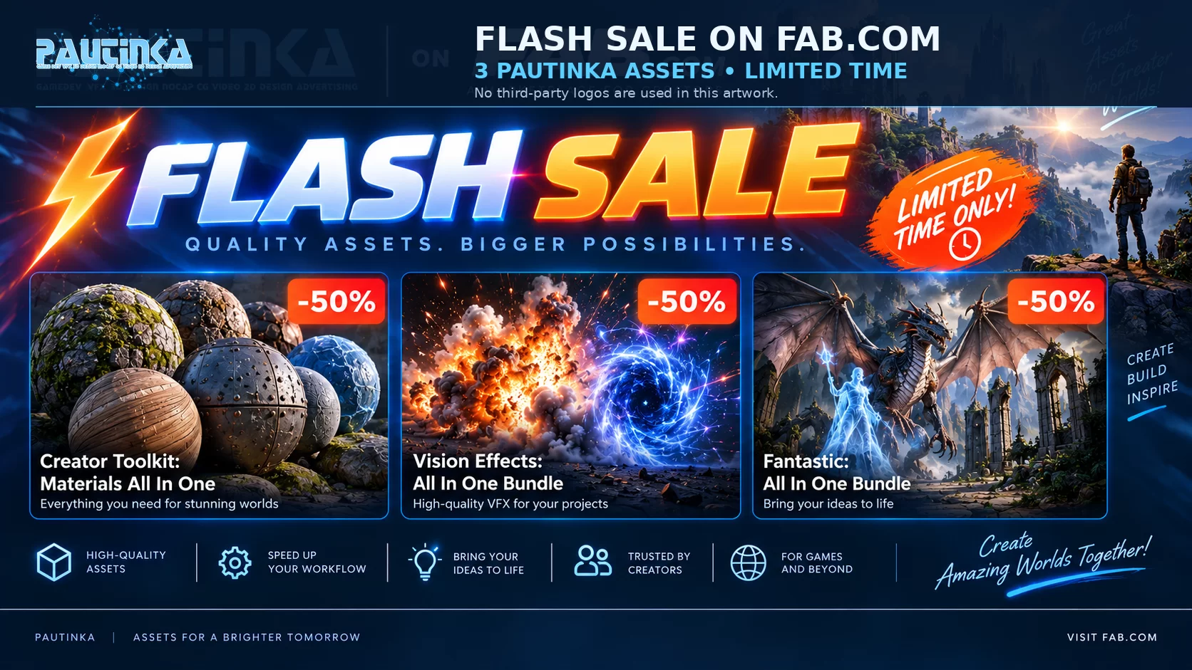 FLASH SALE is live on FAB.COM Sale ends September 12!